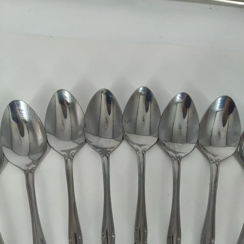 16X Set Walco Discretion Stainless Korea Dinner Forks Table Tea Spoons Spreader